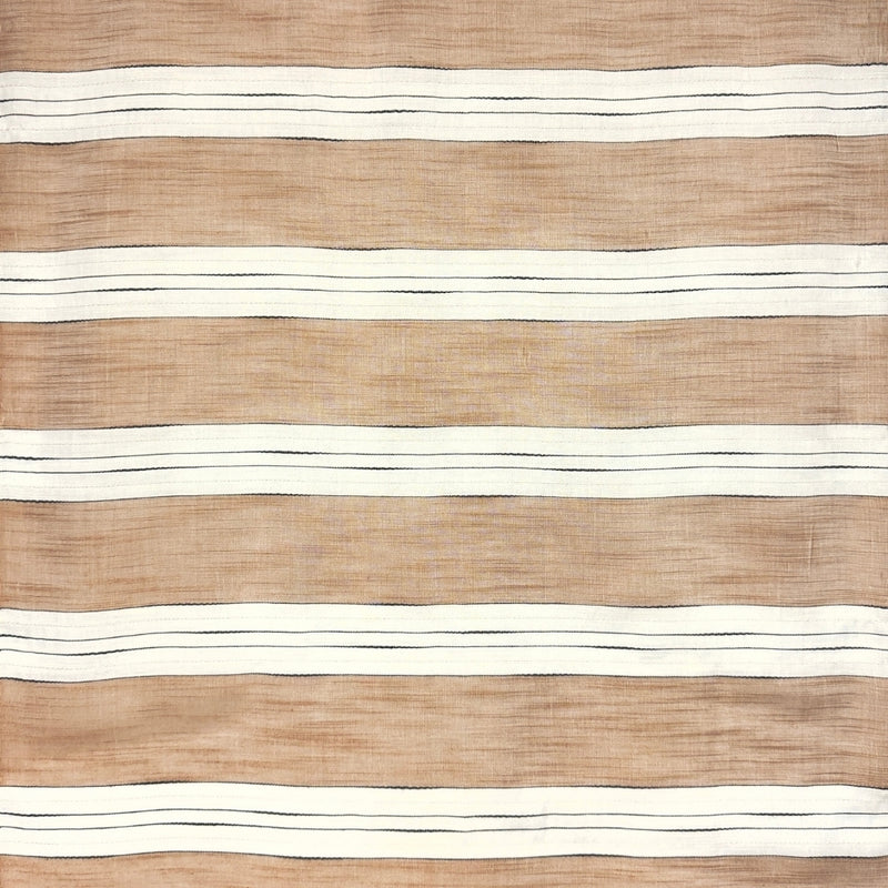 Humble Hilo Loomed Cotton Blend Scarf Pinstripes