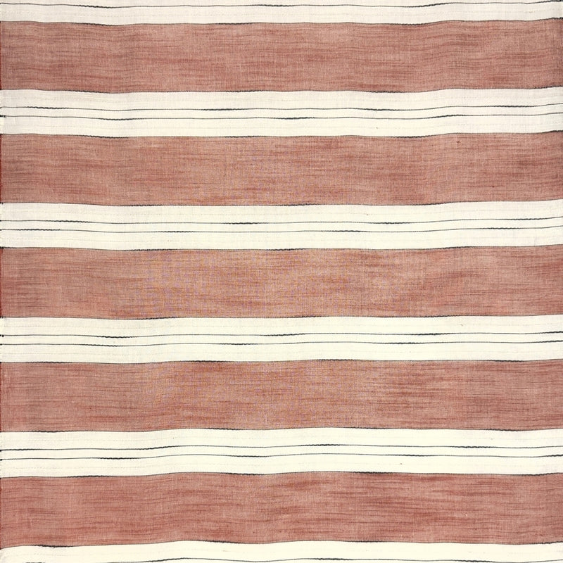 Humble Hilo Loomed Cotton Blend Scarf Pinstripes