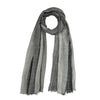 Humble Hilo Loomed Cotton Blend Scarf Woven Stripes