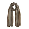 Humble Hilo Loomed Cotton Blend Scarf Woven Stripes