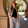 Humble Hilo Loomed Cotton Blend Scarf Woven Stripes