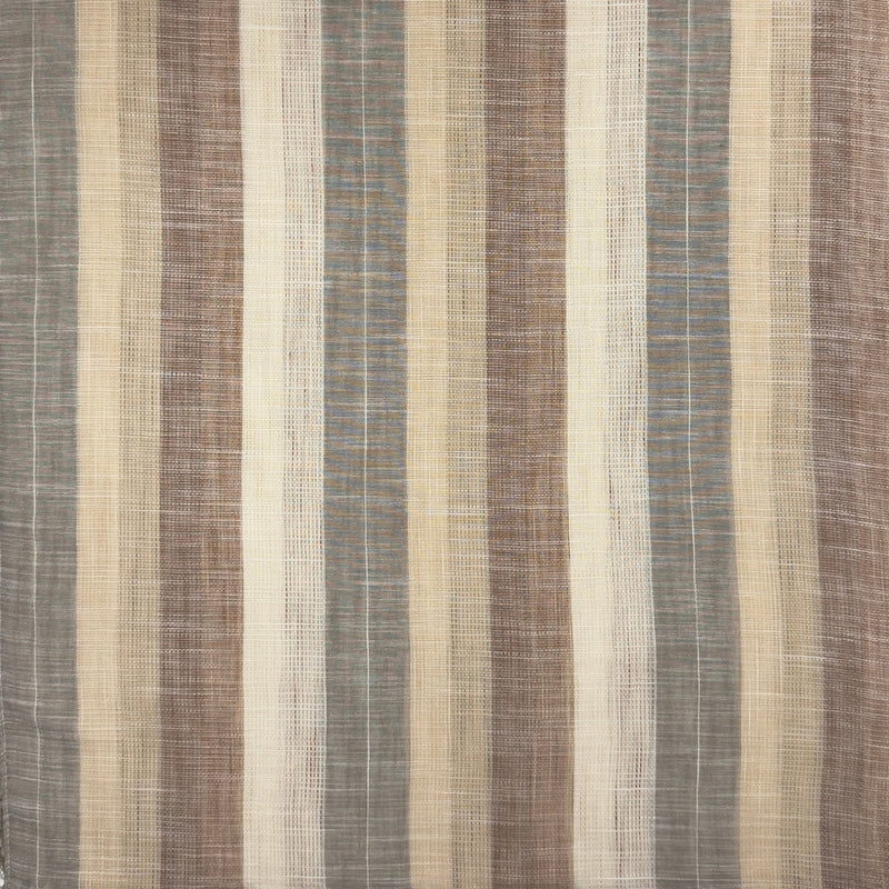 Humble Hilo Loomed Cotton Blend Scarf Woven Stripes