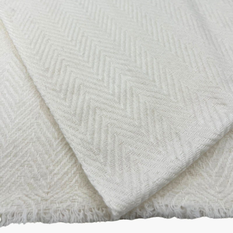 Humble Hilo Handloomed Cashmere Scarf Classic Pattern