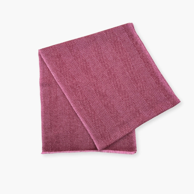 Humble Hilo Handloomed Cashmere Scarf Classic Pattern
