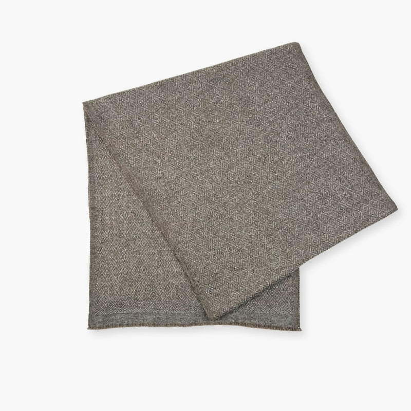Humble Hilo Handloomed Cashmere Scarf Classic Pattern