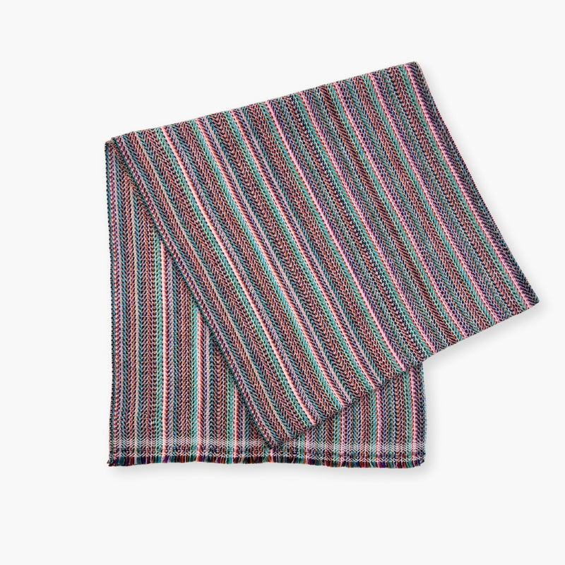Humble Hilo Handloomed Cashmere Scarf Classic Pattern