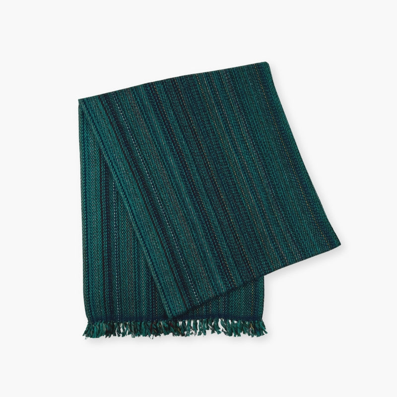 Humble Hilo Handloomed Cashmere Scarf Classic Pattern