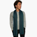 Humble Hilo Handloomed Cashmere Scarf Classic Pattern
