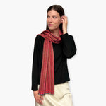 Humble Hilo Handloomed Cashmere Scarf Classic Pattern
