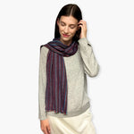 Humble Hilo Handloomed Cashmere Scarf Classic Pattern