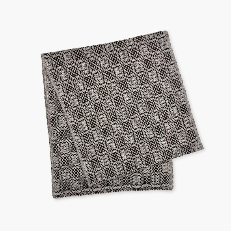 Humble Hilo Handloomed Cashmere Scarf Classic Pattern