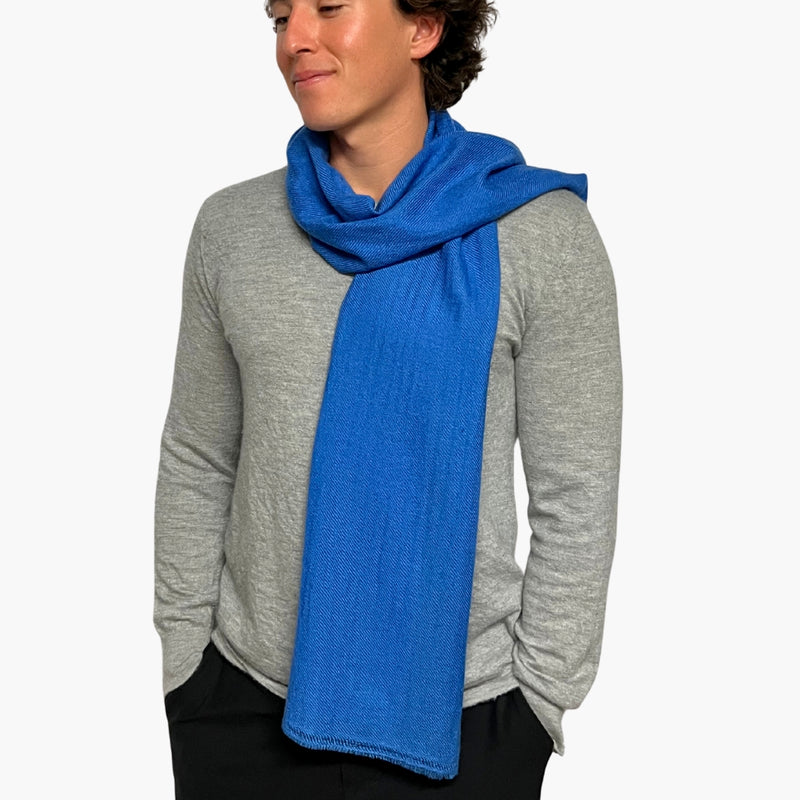 Humble Hilo Handloomed Cashmere Scarf Classic Solid