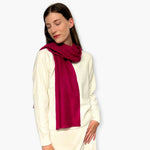 Humble Hilo Handloomed Cashmere Scarf Classic Solid