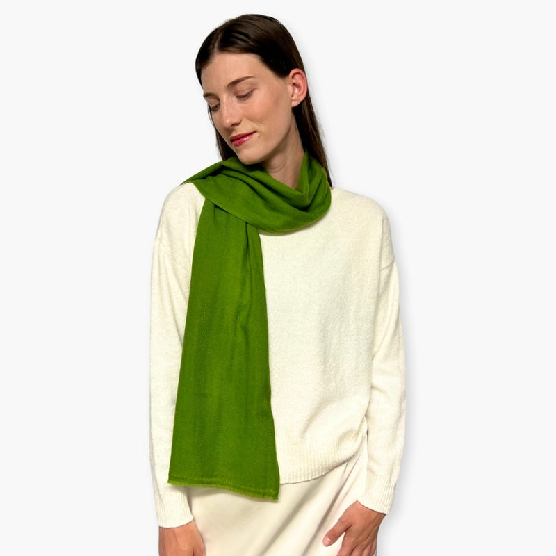 Humble Hilo Handloomed Cashmere Scarf Classic Solid