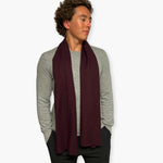 Humble Hilo Handloomed Cashmere Scarf Classic Solid
