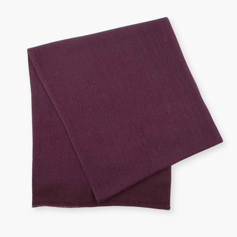 Humble Hilo Handloomed Cashmere Scarf Classic Solid