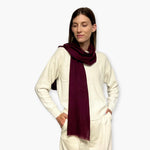 Humble Hilo Handloomed Cashmere Scarf Classic Solid