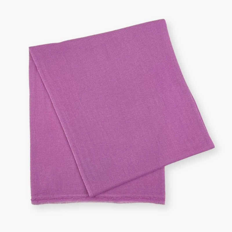 Humble Hilo Handloomed Cashmere Scarf Classic Solid