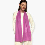 Humble Hilo Handloomed Cashmere Scarf Classic Solid