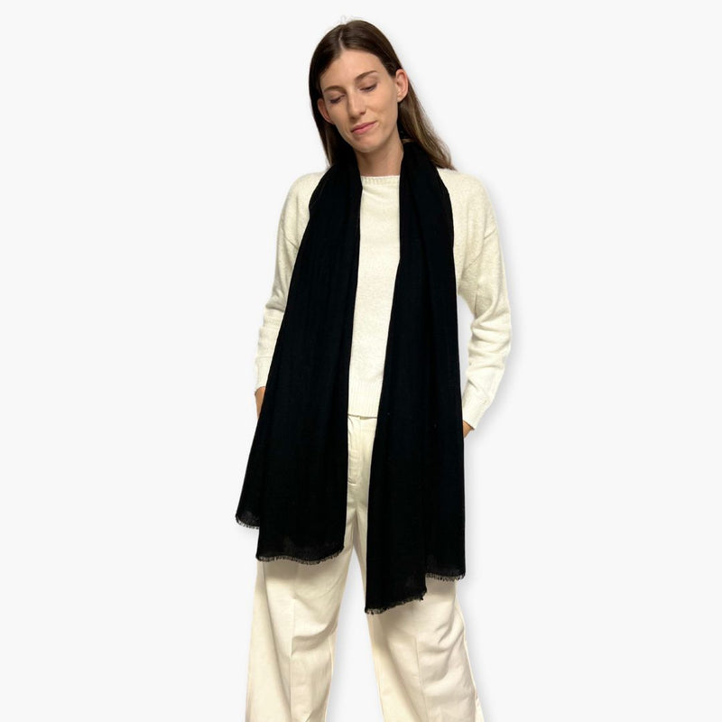 Humble Hilo Handloomed Cashmere Scarf Twill