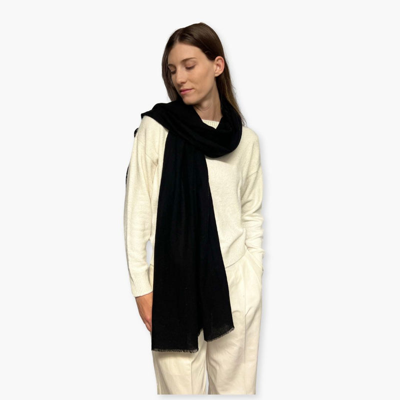 Humble Hilo Handloomed Cashmere Scarf Twill