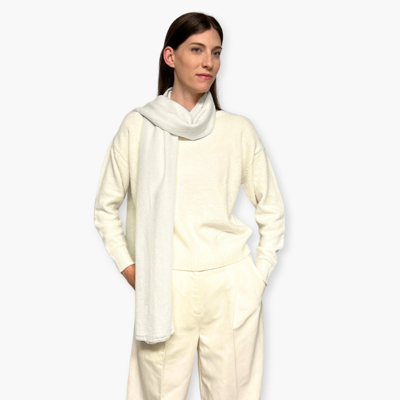 Humble Hilo Handloomed Cashmere Scarf Twill