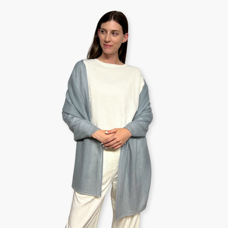 Humble Hilo Handloomed Cashmere Scarf Twill