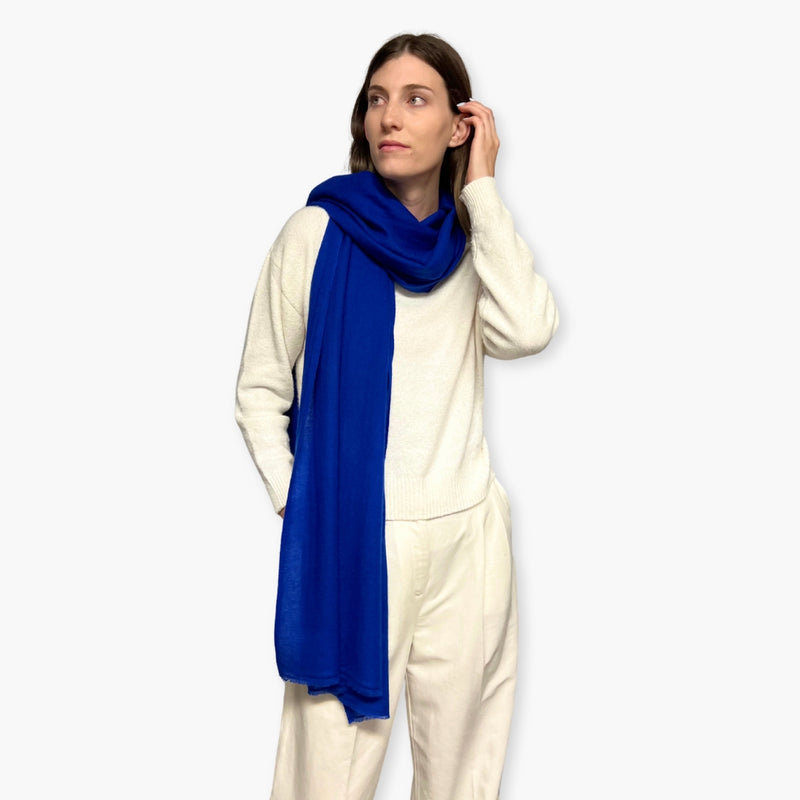 Humble Hilo Handloomed Cashmere Scarf Twill