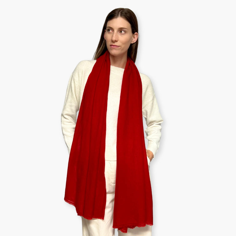 Humble Hilo Handloomed Cashmere Scarf Twill