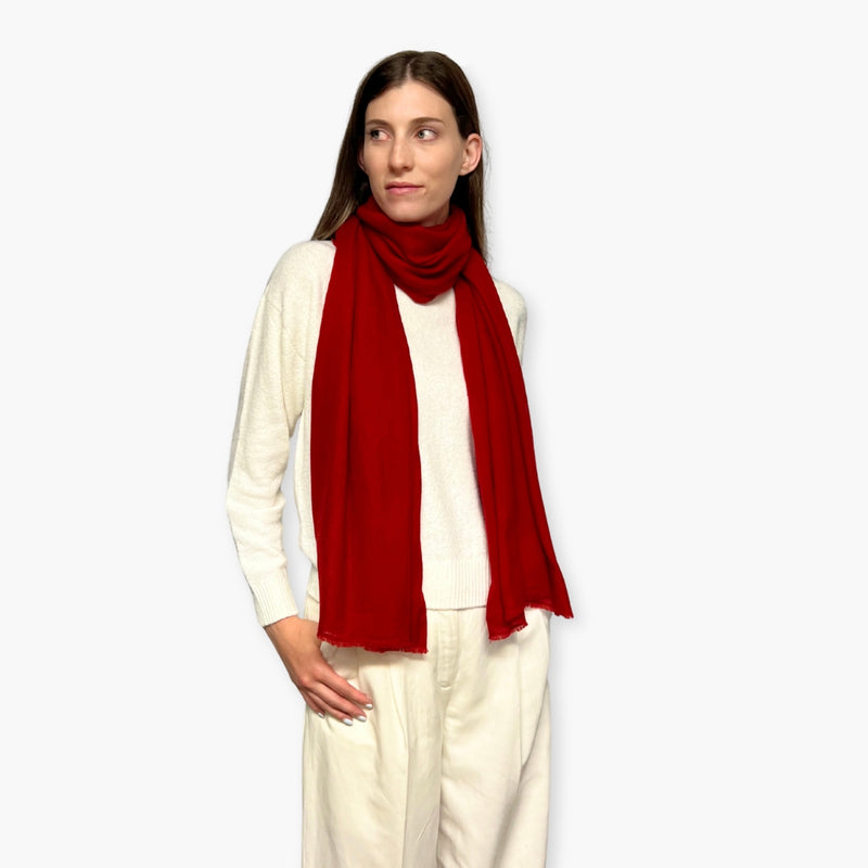 Humble Hilo Handloomed Cashmere Scarf Twill
