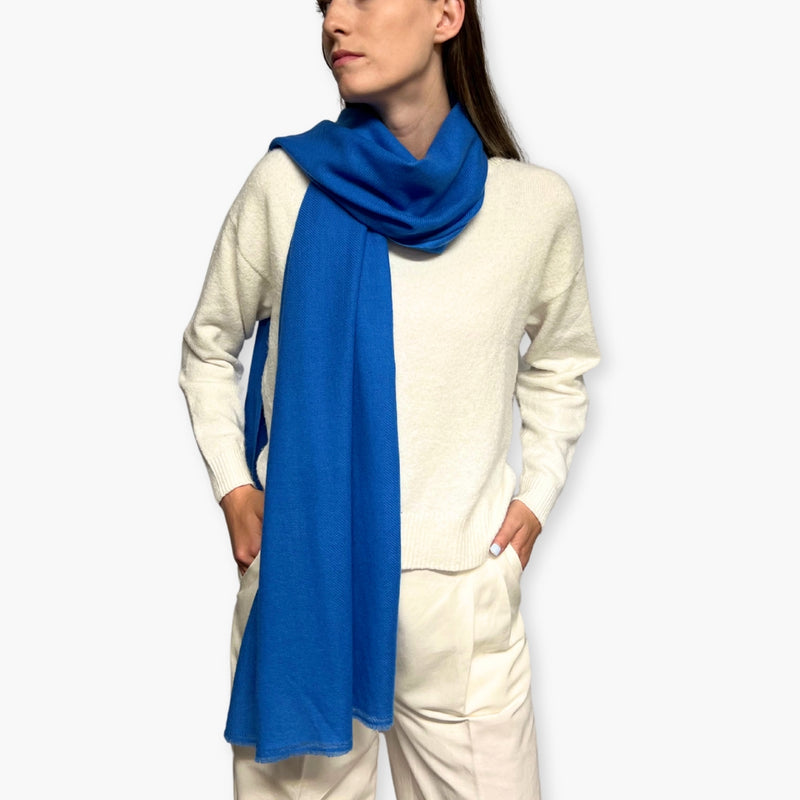 Humble Hilo Handloomed Cashmere Scarf Twill