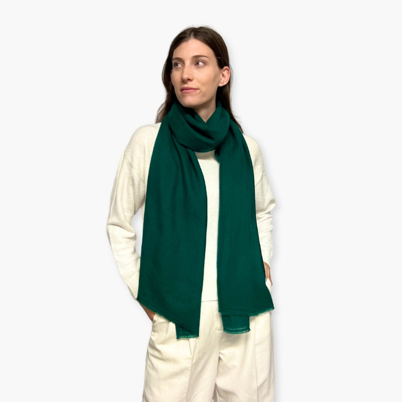 Humble Hilo Handloomed Cashmere Scarf Twill