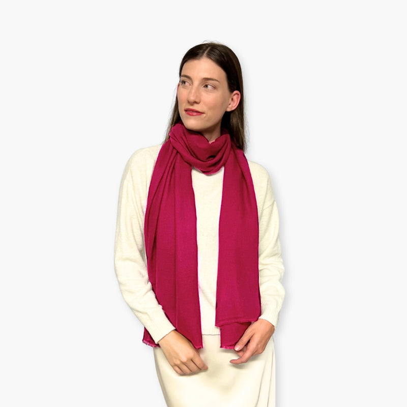 Humble Hilo Handloomed Cashmere Scarf Twill