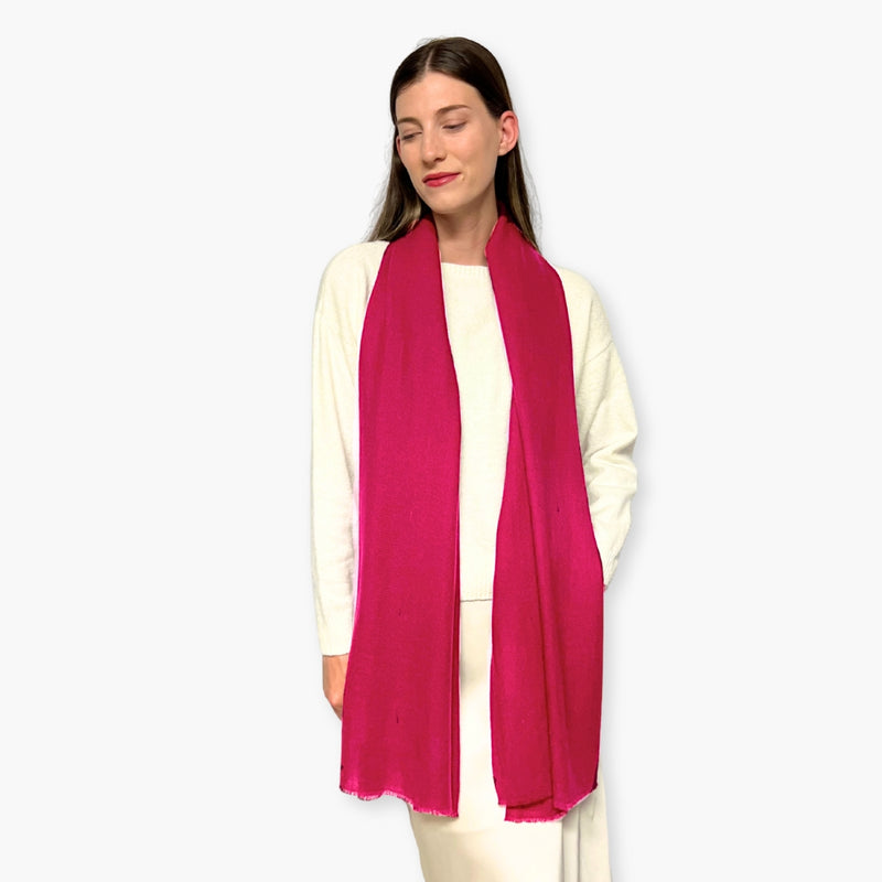 Humble Hilo Handloomed Cashmere Scarf Twill
