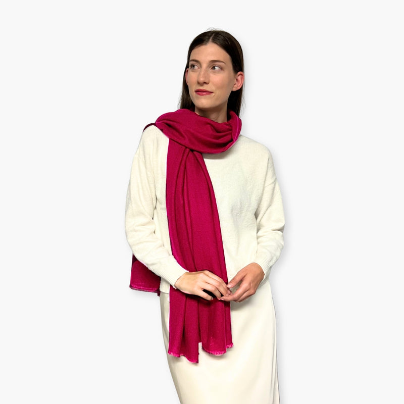 Humble Hilo Handloomed Cashmere Scarf Twill
