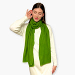 Humble Hilo Handloomed Cashmere Scarf Twill