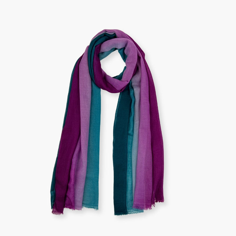 Humble Hilo Handloomed Cashmere Scarf Ombre
