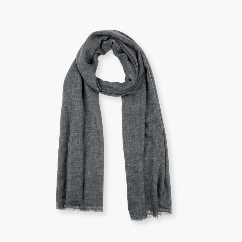 Humble Hilo Handloomed Cashmere Scarf Sheer