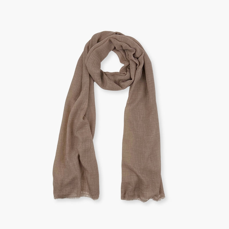 Humble Hilo Handloomed Cashmere Scarf Sheer