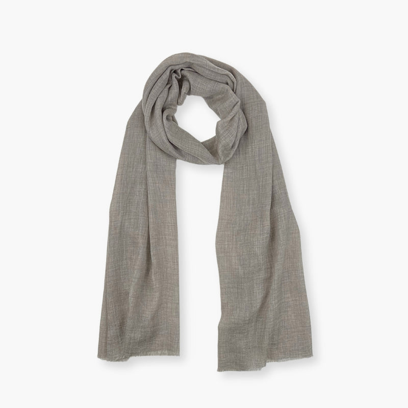Humble Hilo Handloomed Cashmere Scarf Sheer