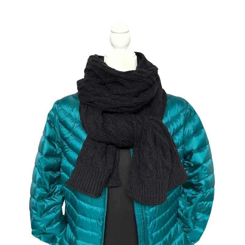 Humble Hilo Knitted Scarf, Cable Knit