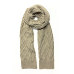 Humble Hilo Knitted Scarf, Cable Knit