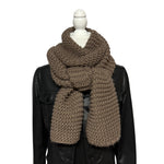 Humble Hilo Knitted Scarf, Chunky Knit