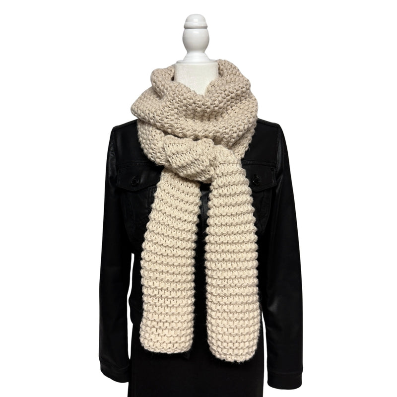 Humble Hilo Knitted Scarf, Chunky Knit