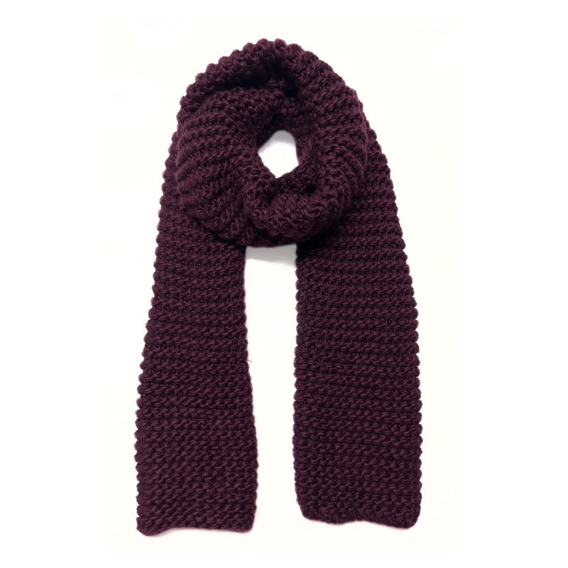 Humble Hilo Knitted Scarf, Chunky Knit