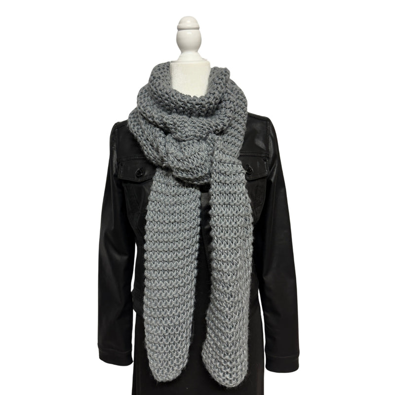 Humble Hilo Knitted Scarf, Chunky Knit