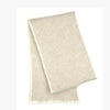 Humble Hilo Knitted Soft Scarf, Fine Knitted with White Trim