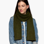 Humble Hilo Knitted Scarf, Fine Knitted Scarf