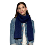 Humble Hilo Knitted Scarf, Fine Knitted Scarf