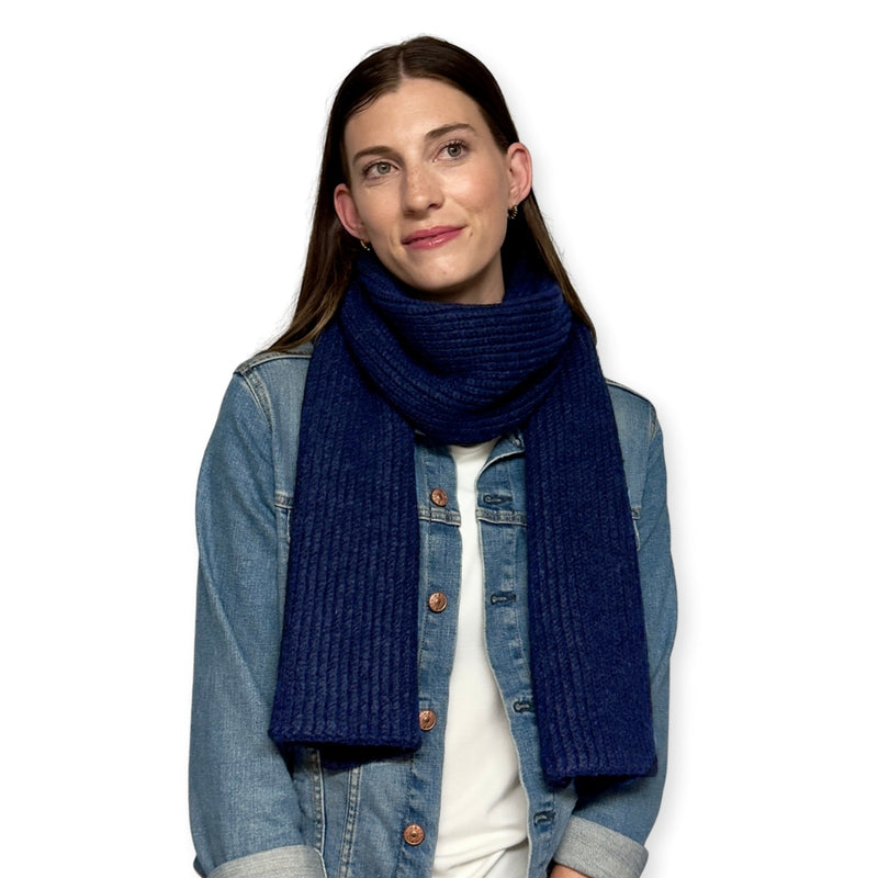 Humble Hilo Knitted Scarf, Fine Knitted Scarf
